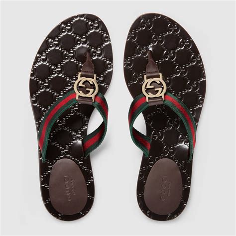 gucci flip flop glasses|Gucci slide sandals for women.